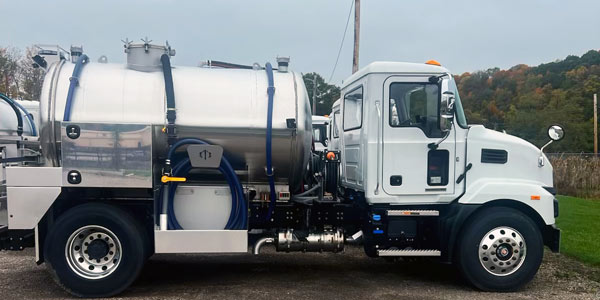 Beat the Tariffs - Take Delivery of this 2025 Mack Toilet Servicing Unit Today! 