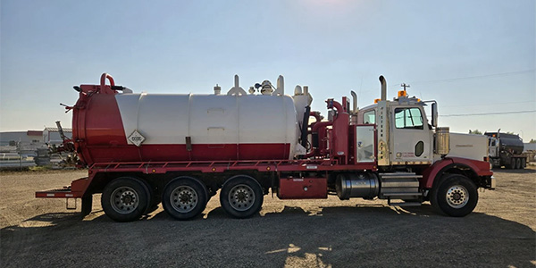 2014 Western Star Tridrive Code Unit vacuum truck
