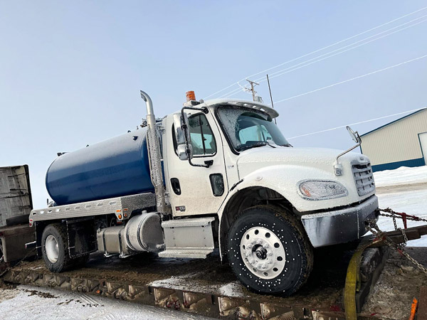Shout out to Valhalla Septic for the purchase of their new septic truck.