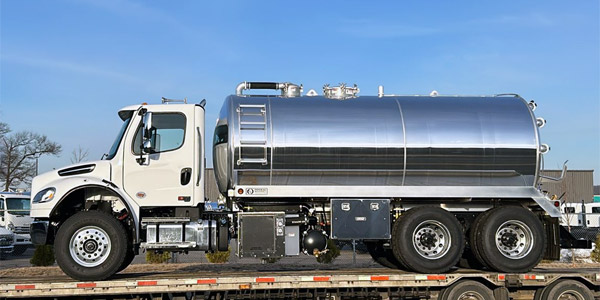 Special thanks to Blackwater Excavating and Septic Service for their recent purchase of a Freightliner vacuum truck.