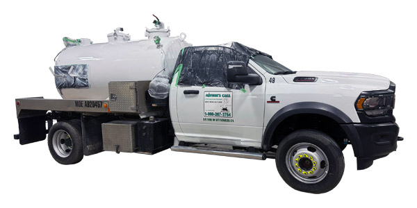 Thanks to Ford On-Site Services (Nature’s Call) for their purchase of three new Dodges. We remounted their used Vacuum Systems on these new chassis while enhancing the specs at the same time.